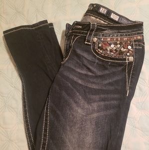 Miss me shiny jeans. Size 28